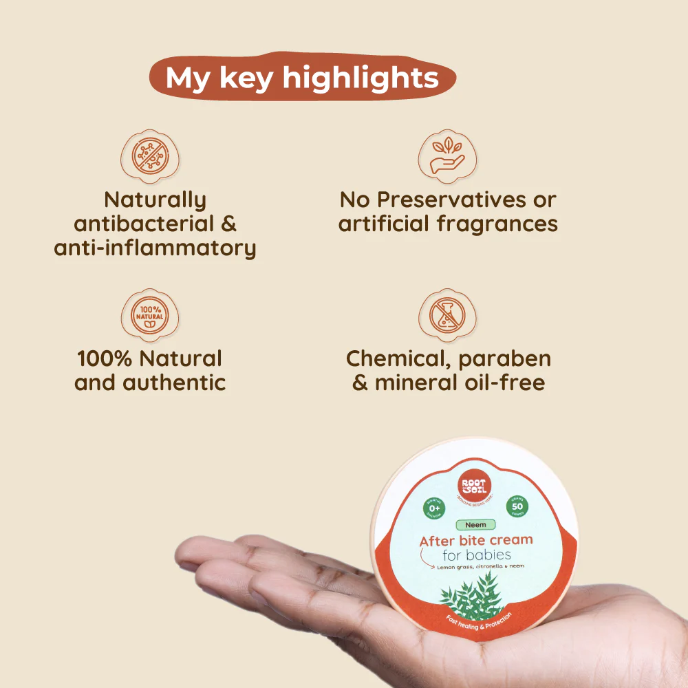 After Bite Balm For Babies | For Mosquito Bite marks & Itchy skin | 0+ m | 50 g - Image 4