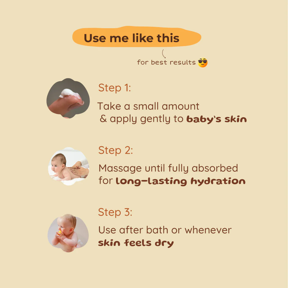 Almond Milk Daily Moisturizing Lotion for Babies | Prevents & Solves Dry Skin | 0+ m - Image 6