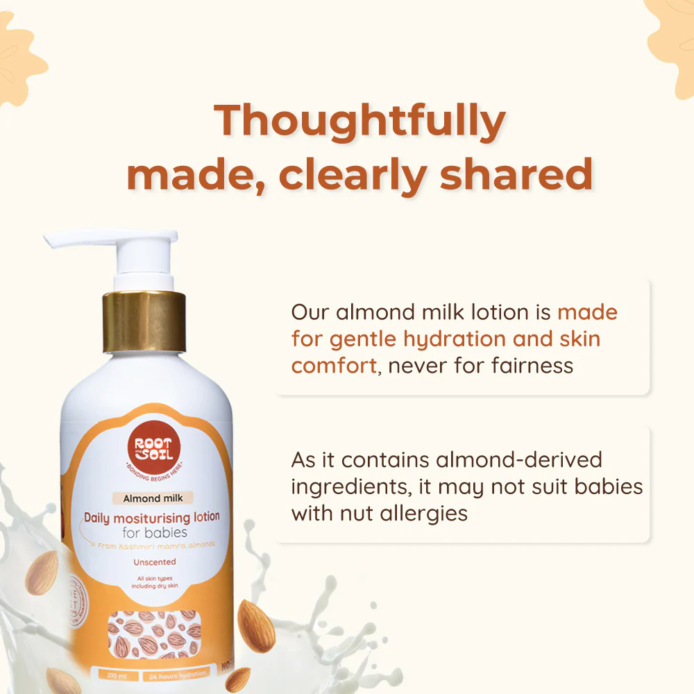 Almond Milk Daily Moisturizing Lotion for Babies | Prevents & Solves Dry Skin | 0+ m - Image 9