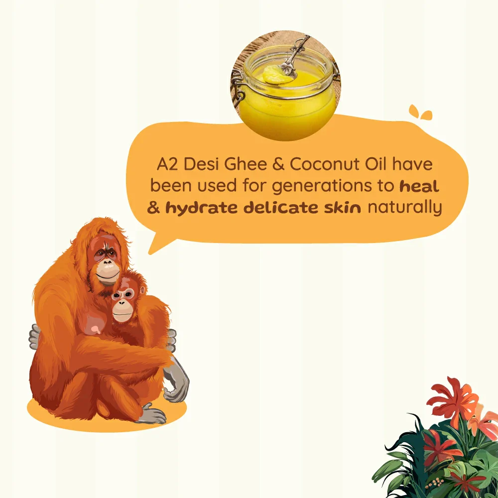 Nursing Nipple Balm (With Desi Ghee) | Soothes Sore & Cracked Nipples - Breastfeeding Safe | 50 g - Image 6