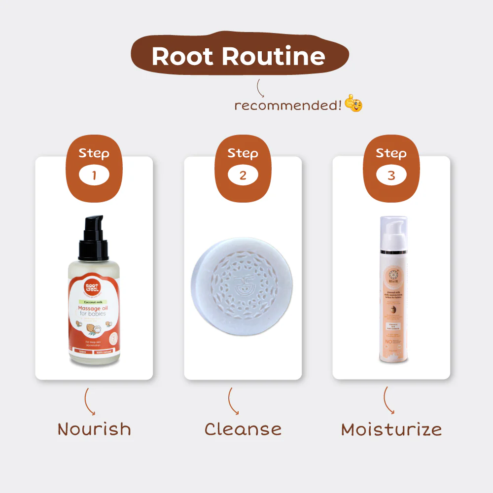 Coconut Milk Baby Massage Oil (Classic) | Soothens and rejuvenates skin |  0+ m - Image 7