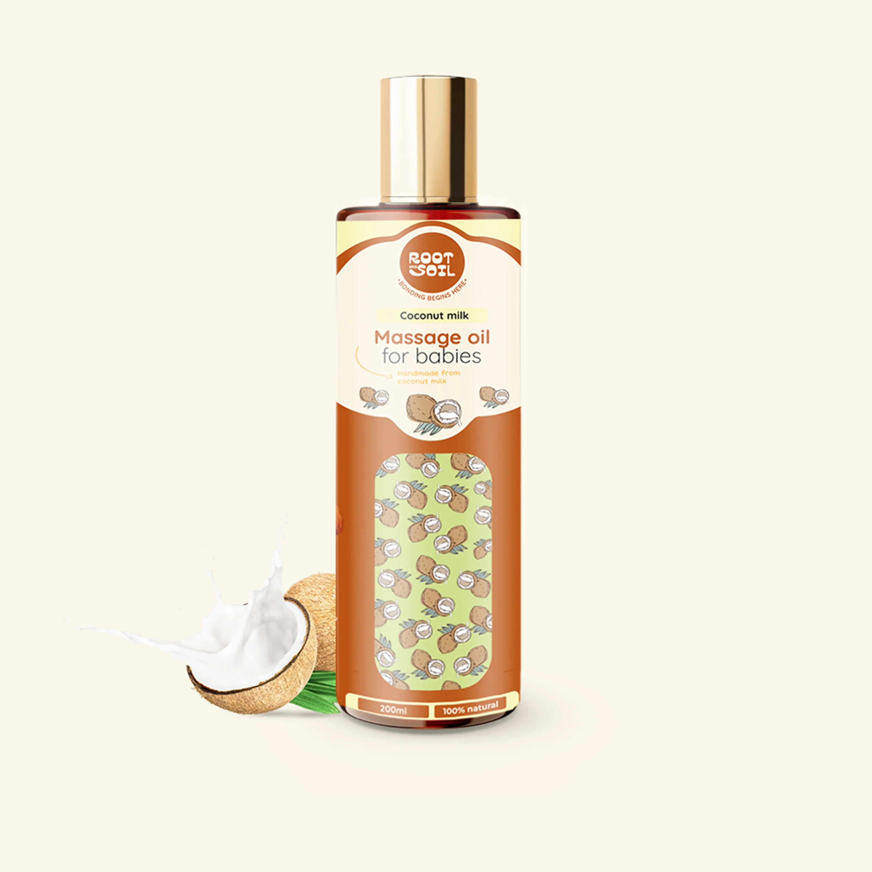 Coconut Milk Baby Massage Oil (Classic) | Soothens and rejuvenates skin |  0+ m - Image 9
