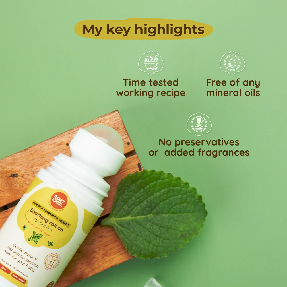 Comforting Baby Roll-On | Cold & Congestion Support | 0+ m | 50 ml - Image 4