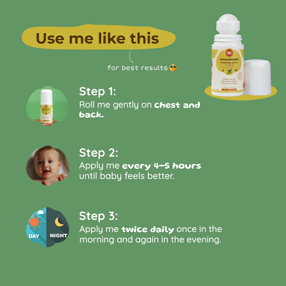 Comforting Baby Roll-On | Cold & Congestion Support | 0+ m | 50 ml - Image 5