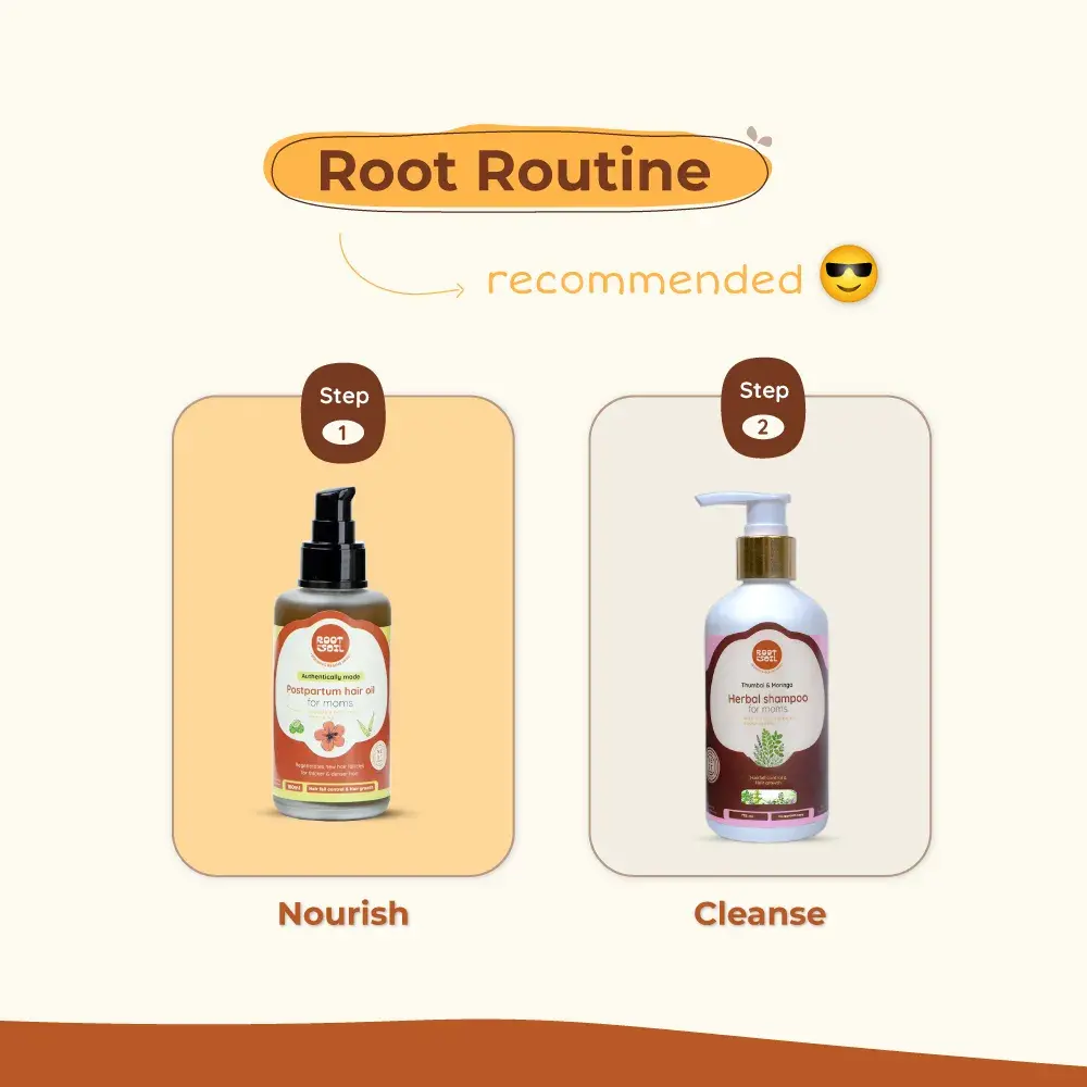 Herbal Shampoo For Moms | Hairfall Control & Hair Growth Support | 175 ml - Image 5
