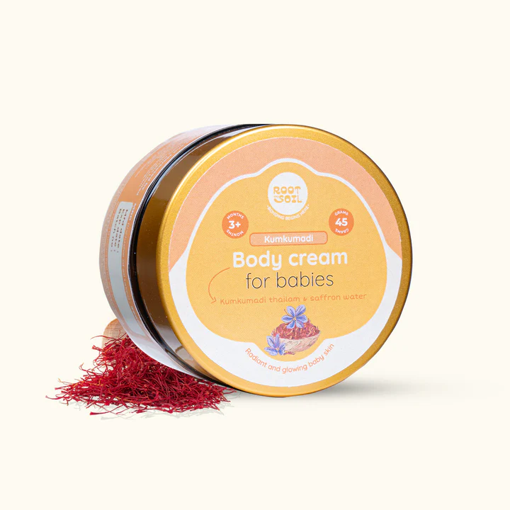 Kumkumadi  Body Cream | Radiant & Glowing Baby Skin | 3 m to 8 y | 45 g - Image 8