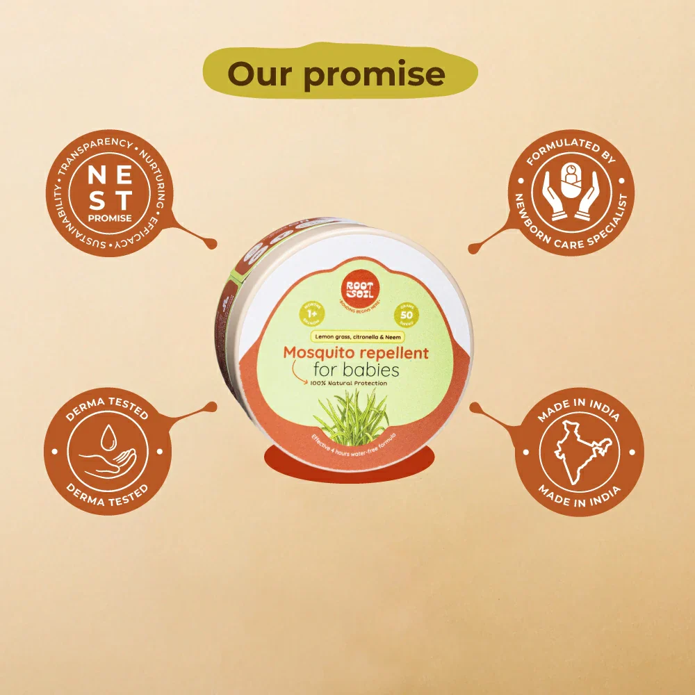 Mosquito Repellent for Babies with Lemongrass & Citronella | Natural Insect Protection | 1+ m - Image 7