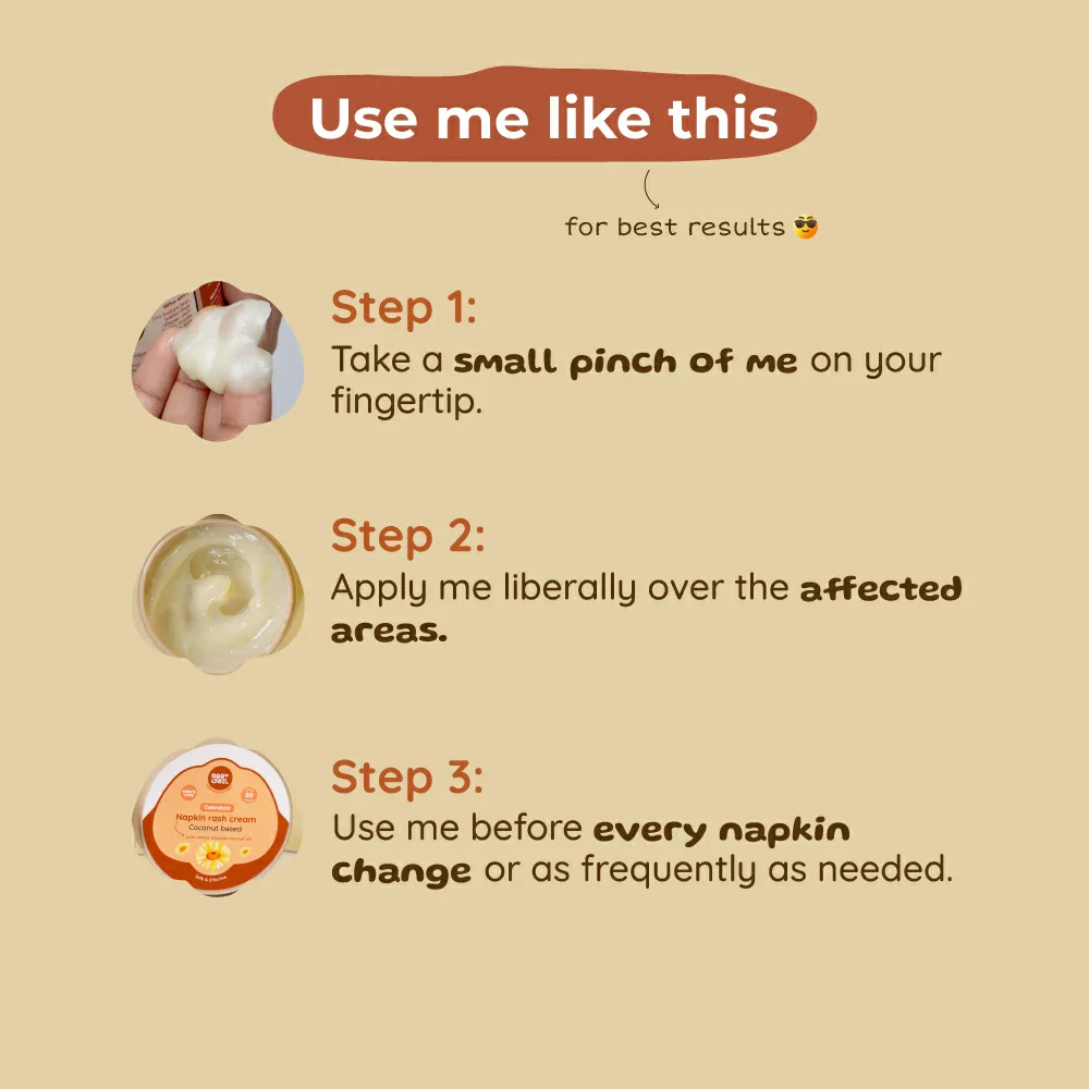 Napkin Rash Coconut Balm for Moms |Safe & effective for Napkin rashes | 50 g - Image 6