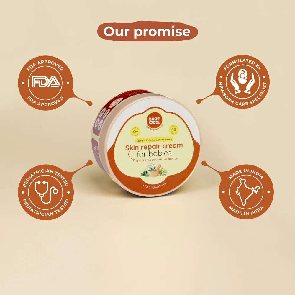 Skin Repair Cream | Soothens & Heals Baby Skin | 50 g | 0+ - Image 7